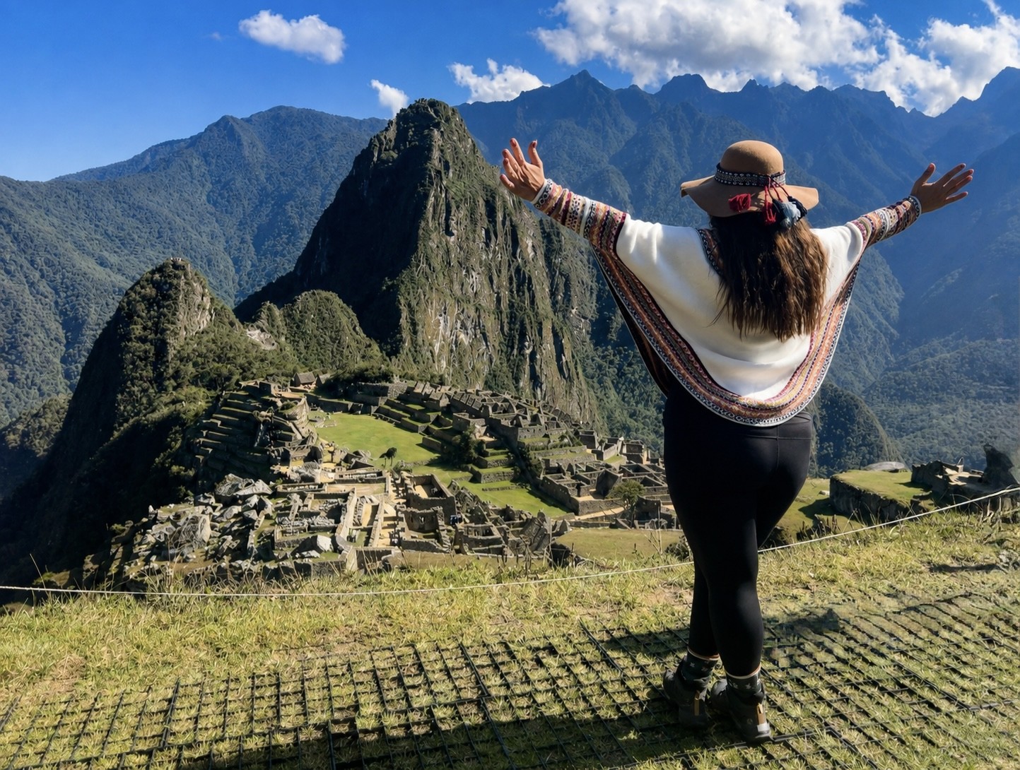 Reaching Machu Picchu on the Inca Trail